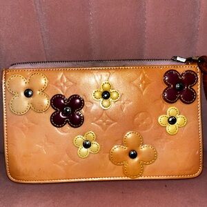 Louis Vuitton Orange and Yellow Floral Mini Bag